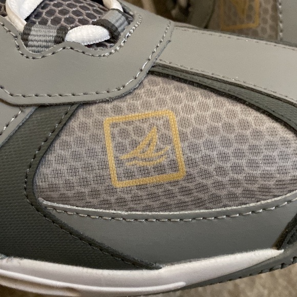 Sperry Men’s Gray Sailing Boat shoe tennis shoes size 13M BNWOB see Photos - Picture 8 of 11
